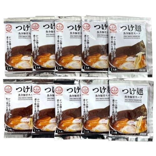 あみ印 つけ麺 魚介豚骨スープ10袋