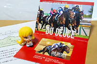 2022年日本ダービー優勝馬 ドウデュース QUO カード