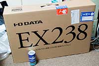 I-O DATA EX-LD2381DB の外箱