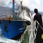 尖閣諸島中国漁船衝突事件　流出ビデオ