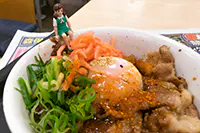 新焼き牛めしとフチ子