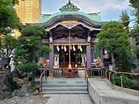 高木神社 境内拝殿正面