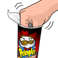 オレとプリングルス