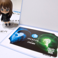 ITOEN × INGRESS のオリジナルクオカードが届いたーよ