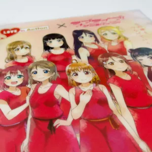 献血してラブライブのクリアファイルをもらった件