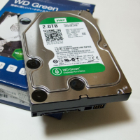 壊れかけの HDD WD5000AAKS-00YGA0 を WD20EZRX へ交換した